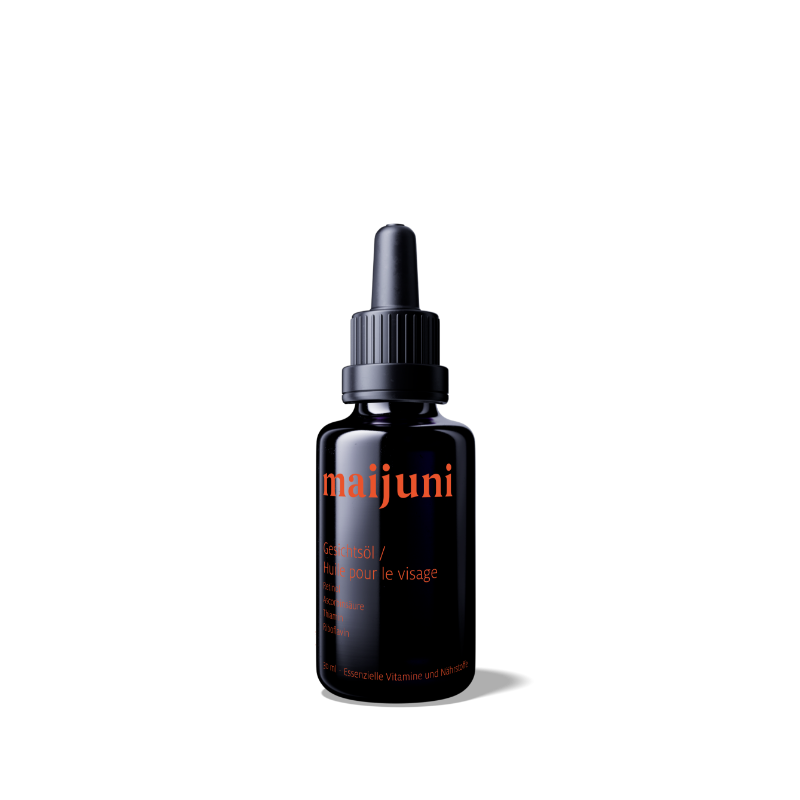 maijuni Vitamin - Gesichtsöl mit den wichtigsten Vitaminen aus 5 wertvollen Pflanzenölen