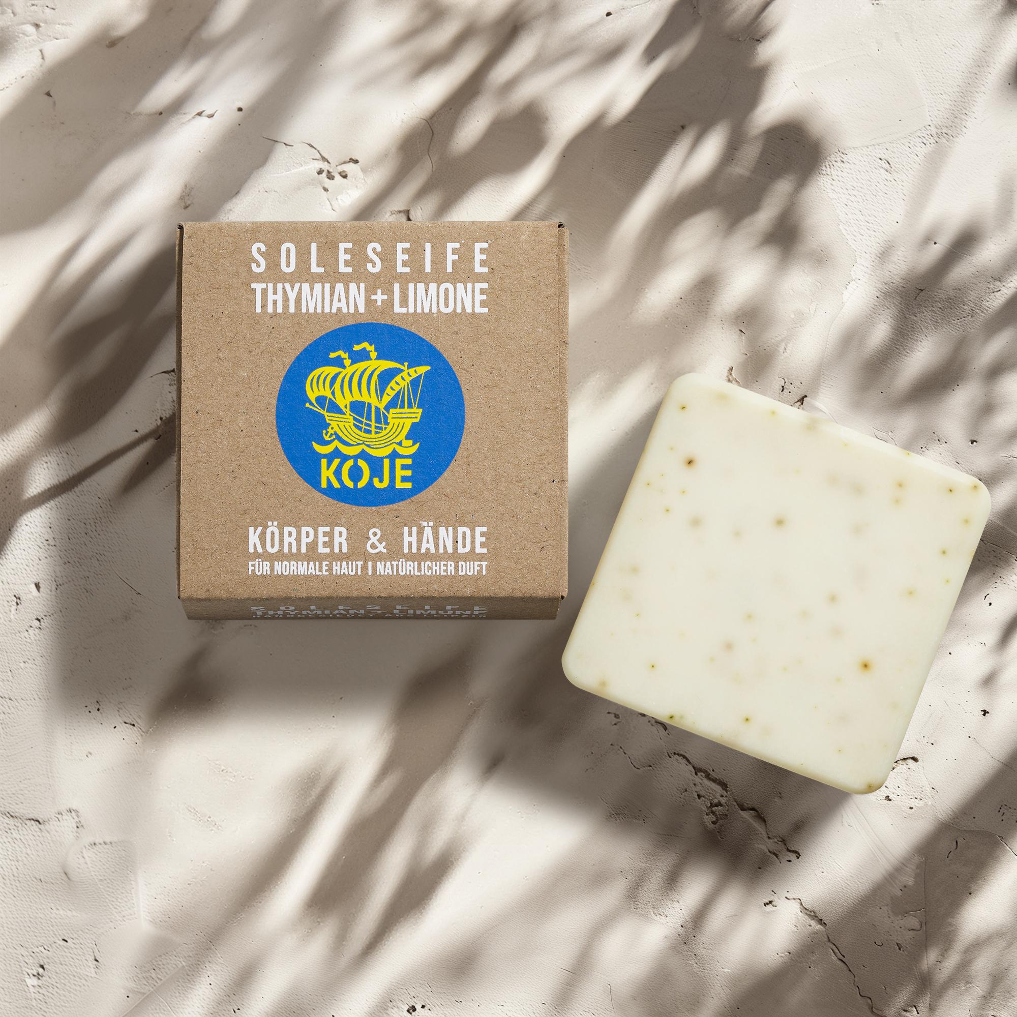 Mineralische Seife Thymian und Zitrone