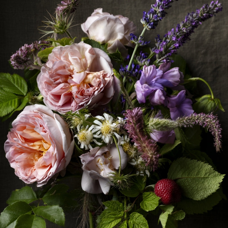 Kräutertee Rosenfeld - mit Rose, Lavendel und Pomeranze