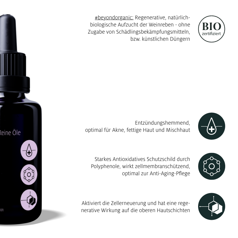 maijuni Traubenkern-Gesichtsöl