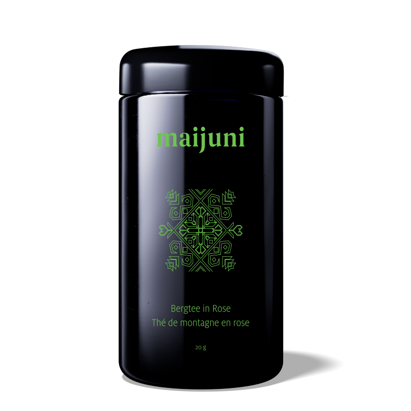 Bergtee in Rose