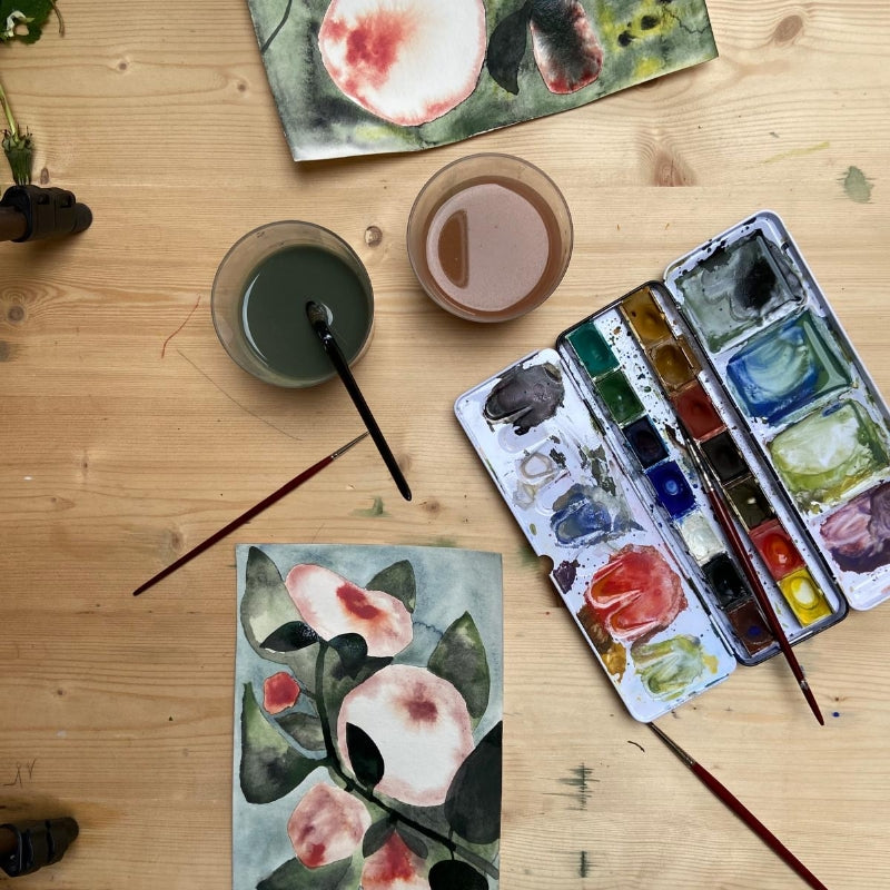 limitierte und signierte Aquarelldrucke