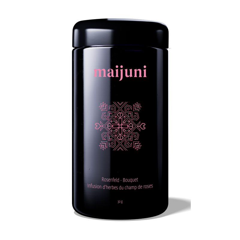 Kräutertee Rosenfeld - mit Rose, Lavendel und Pomeranze