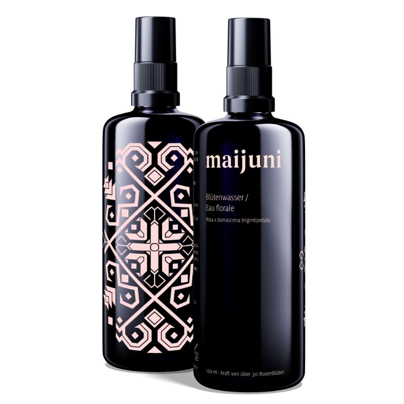 großes Set Bio Rosenwasser