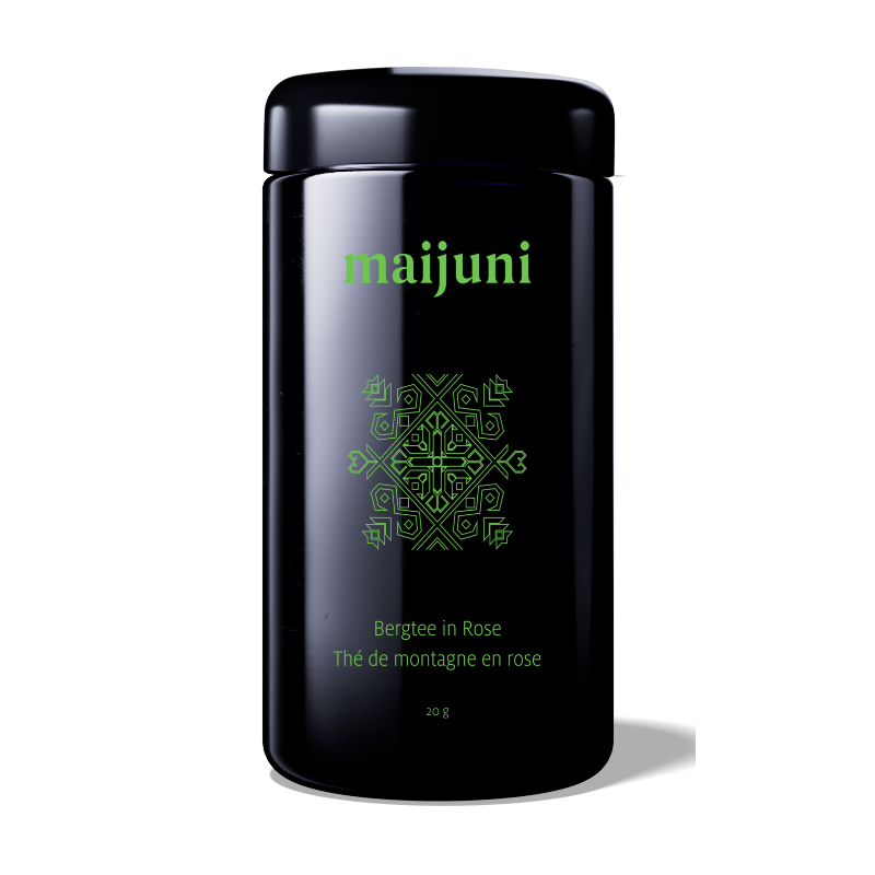 Bergtee in Rose